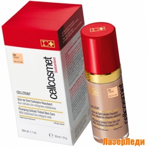 Cellteint 01 Opal Cellcosmet, Клеточный Крем с Тональным Эффектом 01 ОПАЛ Cellcosmet