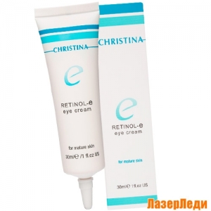 Retinol E Eye Cream FOR MATURE SKIN CHRISTINA, Крем с Ретинолом для Зрелой Кожи Вокруг Газ КРИСТИНА