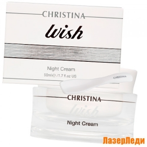 Wish 40+ Night Cream CHRISTINA, Ночной Крем КРИСТИНА Wish 40+