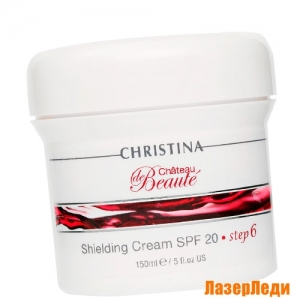 Chateau de Beaute Shielding Cream SPF20 CHRISTINA, Защитный Крем SPF20 КРИСТИНА Chateau de Beaute