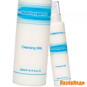 FluorOxygen+C Cleansing Milk CHRISTINA, Очищающее Молочко КРИСТИНА FluorOxygen+C