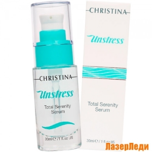 Unstress Totai Serenity Serum 30 ml CHRISTINA Успокаивающая Сыворотка Тоталь, КРИСТИНА Unstress