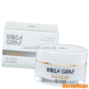 Baobab Cream 24h Rosa Graf, Омолаживающий Крем с Экстрактом БАОБАБА Роза Граф