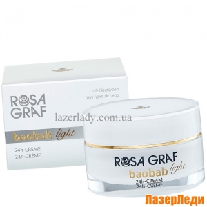 Baobab Light Cream Rosa Graf, Легкий Омолаживающий Крем с экстрактом плодов БАОБАБА и Q10 Роза Граф