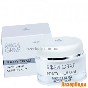 Forty+ Night Cream Rosa Graf, Ночной Крем 40+ Роза Граф
