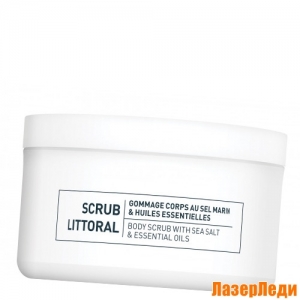 Scrub Littoral - Body Scrub with Sea Salt & Essential Oils Algologie, Литторальный Скраб для Тела с Морской Солью и Эссенциальными Маслами АЛГОЛОДЖИ