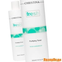 Очищающий Тоник для Жирной кожи и Комбинированной кожи Fresh CHRISTINA