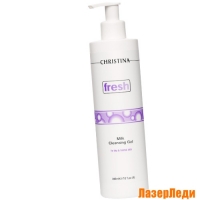 Молочный Очищающий Гель для СУХОЙ и НОРМАЛЬНОЙ КОЖИ Fresh CHRISTINA