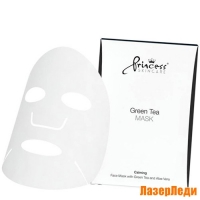 Маска для Лица на Нетканой Основе с Экстрактом Зелёного Чая Принцесс / Face Mask with Green Tea Princess