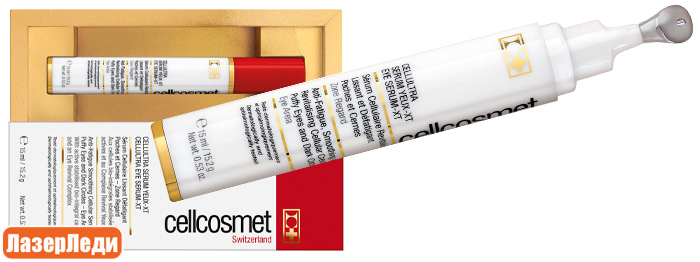 Клеточная сыворотка для кожи вокруг глаз «СэллУльтра» - CellUltra Eye Serum-XT Cellcosmet CellUltra Eye Serum-XT Cellcosmet, Клеточная Сыворотка для Кожи Вокруг Глаз СЕЛКОСМЕТ